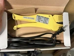 20W Handheld Direct Heat Clamshell Sealer KF-772DH, Hi/lo Temp Setting 110/220V. Fixed Price $115.00.