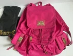 Juicy Couture Large Penny Backpack With Original Dust Bag Included. Fixed Price $45.00.