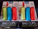 Joie Assorted Plastic Bag Clips 3PC. Two Sets Lots Of Seal And Fresh... Fixed Price $19.99.