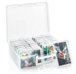 Sorbus Clear Storage Box W/ 16 Cases (4" 6") Organizer For Photos, CRAFTS296. Fixed Price $28.00.