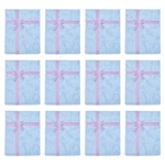 12 Pcs 3.54 2.76 1.02 Inches Sky Blue Jewelry Prezzie Boxes With Ribbon B.... Fixed Price $12.63.
