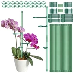20 Set Plant Stakes 12 Inch Extendable Support With Adjustable R.... Fixed Price $22.51.