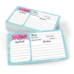 Small 3X5 Recipe Cards (set Of 50) - Mason Jar Thick Double Sided Premium C.... Fixed Price $15.24.