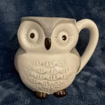 Modern Gourmet Foods Owl Coffee Mug-planter Pencil Holder Gray White Black. Fixed Price $8.99.