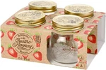 Bormioli Rocco Quattro Stagioni 8.5 Ounce Glass Airtight Canning Jars, Set Of 4. Fixed Price $29.99.