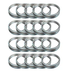24 Rust Resistant Silver Mason Jar Replacement Rings, 70MM Regular Mouth Maso.... Fixed Price $18.42.