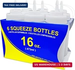 New Star Foodservice 16 Oz Clear Squeeze Bottle, Wide Mouth, Pack Of. Fixed Price $42.23.