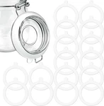 16PCS Rubber Seals For Glass JARS,3.75INCH Replace Airtight Silicone. Fixed Price $9.99.