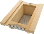 Rev-a-shelf 4SSB-15 Modern 14-11/16"W Cabinet Door Organizer Maple Stainless. Fixed Price $172.61.