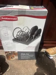 Rubbermaid Slide-out Pull-out & Pan Cabinet Organizer Rack, Large 7-LID. Fixed Price $28.31.