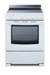 Summit REX2421RT White 24"W 2.9 Cu. Ft. Free Standing Electric Range - 37"H. Fixed Price $1126.74.