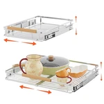 2PACK Expandable Pull Out Cabinet Organizer, Slide Drawers For Kitchen Ca.... Fixed Price $158.02.