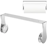 Paper Towel Holder Under Cabinet, Wall Mount, One-handed Tear, Stainless Stee.... Fixed Price $30.22.
