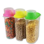 Basicwise 2.5 Liters Set Of 3 Large Airtight Food Storage Containers. Fixed Price $22.50.