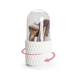 Makeup Brush Holder Organizer With Lid -360 Rotating Dustproof... Usa Fast. Fixed Price $26.05.
