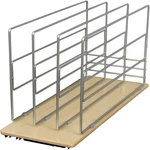Knape & Vogt Kv Slide Out Tray Divider 3 Unit Frosted Nickel. Fixed Price $268.19.