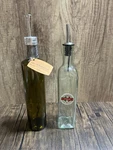 Grant Howard Olive Oil Cruet Bottle Set Italian Glass Pour Spouts 16 Oz. Fixed Price $34.99.