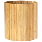 Totally Bamboo Oval Shaped Kitchen Utensil Holder, 6" X 4" 7", Brown. Fixed Price $38.99.