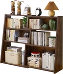 Expandable 3-IN-1 Convertible Bookcase With Adjustable Width, 3-TIER Modern Stor. Fixed Price $180.99.