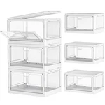 Kmiectse Clear Storage Bin With Lid 3 Pack Stackable & Sturdy Pl. Fixed Price $41.91.