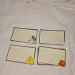 Hallmark Disney 5 Recipe Cards Lot Of 37. Fixed Price $19.99.