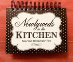 Newlyweds In The Kitchen: Gourmet Recipes For Two- 24 & Blank Cards. Fixed Price $15.50.