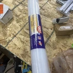 Warp's Plast-o-mat 20 Ft. X 24 In. Clear Non Adhesive Ribbed Shelf Liner. Fixed Price $34.99.
