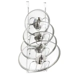 Yqh The-cabinet Pot Lid Organizer,door Mounted 21.1-22.6 Inches, Silver. Fixed Price $33.82.