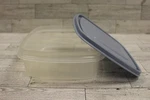 Vintage Rubbermaid Servin' Saver Container With Light Blue Lid - 5 Cup 0012. Fixed Price $8.00.
