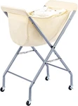 Laundry Cart With Wheels, 32 Easy Rolling Hamper Removable Liner. Fixed Price $39.99.
