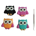 Owl Design 12ML Silicone Container Jars Storage Random COLOR3PCS. Fixed Price $23.07.