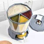 Rice Grain Cereal Dispenser 22IBS Kitchen Gadgets Dry Food Storage Container. Fixed Price $39.95.