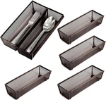 Drawer Organizer Steel Metal Mesh Set Of (9 X 3 Inch, 6-PACK, Bronze). Fixed Price $38.99.