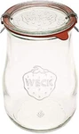 Weck Tulip Jars 1.5 Liter- Large Glass For Sourdough Starter With .... Fixed Price $39.82.