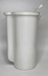 Vintage Tupperware Beverage Pitcher Container 129-2 With Lid U180. Fixed Price $14.99.