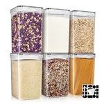 Sorbus Pack (6.5L/219.79 Oz) Airtight Food Storage Containers With Locking Lid. Fixed Price $60.99.