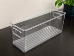 Clear Acrylic Drawer Organizer Storage Bin W/ Handles Kitchen Bathroom Officenip. Fixed Price $14.00.