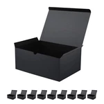 Jinming 10 Gift Boxes 9.5X6.5X4 Inches, Matte Black Bulks For Moth.... Fixed Price $22.06.