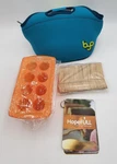 Byo Rambler "hopefull" Lunch Bag Neoprene W/ Ice Tray, Guide, Wood Spoons -. Fixed Price $19.99.