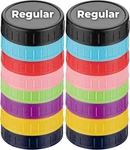 Plastic Canning Lids For Mason Jars (16 Pcs Regular-mouth), Reusable Storage Cap. Fixed Price $15.00.