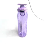 Zulu 24 Oz Pink/purple Plastic Water Bottle, Bpa Free, Flip Top With Straw-. Fixed Price $6.15.