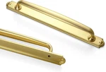 7.56" C-c Drawer Pulls With Back/base Plate Zinc Alloy Kitchen Hardware 2 Pack. Fixed Price $99.99.