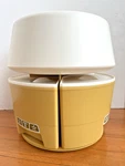 Vintage Rubbermaid 2-TIER Lazy Susan Canister Carousel Mcm Harvest Gold Clean !!. Fixed Price $29.99.