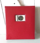 C.r. Gibson Deluxe Kitchen Binder Bon Appetit Red Leather 3 Ring Dividers. Fixed Price $14.00.