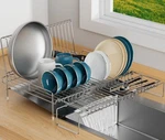Dish Drying Rack - Stainless Steel Expandable Large Drainer For Kitchen .... Fixed Price $62.51.