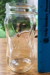 Ball Collection Elite Spiral Mason Jar 16OZ Clear Glass, Made In Usa. Fixed Price $12.50.