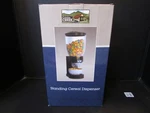 Cobble Creek Standing Cereal Dispenser Canister Countertop Model Candy Nuts Nib. Fixed Price $16.95.