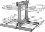 Rev-a-shelf 5PSP-18SC Classic 32-1/4" Steel Tier Pull Out Chrome. Fixed Price $813.99.