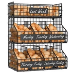 Keomaisyto Egg Holder Countertop With 5 Dividers Diy Nameplate Separate E.... Fixed Price $40.63.