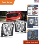 Nilight Fog Lights Assembly For Dodge Ram 1500 2013-2018, 2019-2021 Classic, Cle. Fixed Price $65.94.